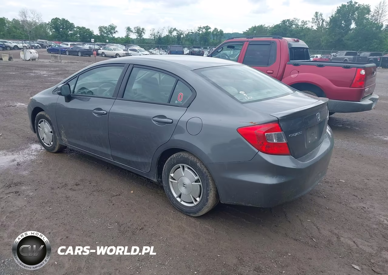 2012 Honda Civic Hf VIN:2HGFB2F69CH546759 - 3