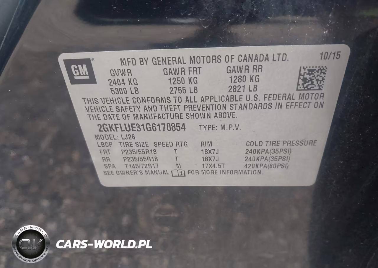 2016 GMC Terrain Slt VIN:2GKFLUE31G6170854 - 9