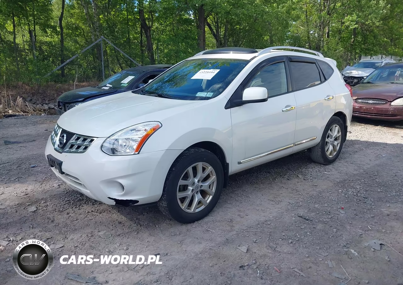 2011 Nissan Rogue Sv VIN:JN8AS5MV7BW289951 - 2
