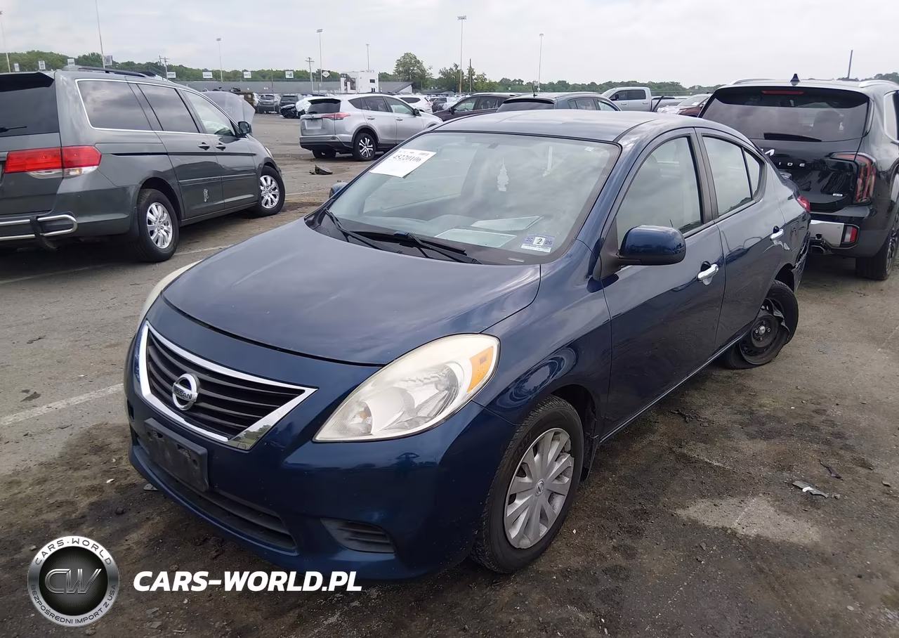 2013 Nissan Versa 1.6 Sv VIN:3N1CN7AP9DL829051 - 2