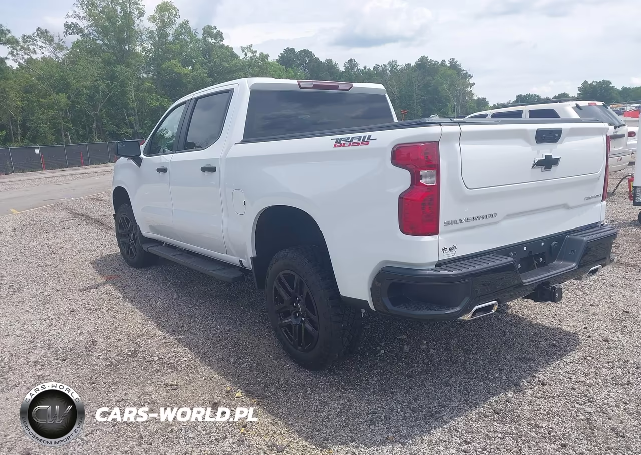2026 Chevrolet Silverado 1500 4Wd Short Bed Custom Trail Boss VIN:3GCUKCED6TG205380 - 3
