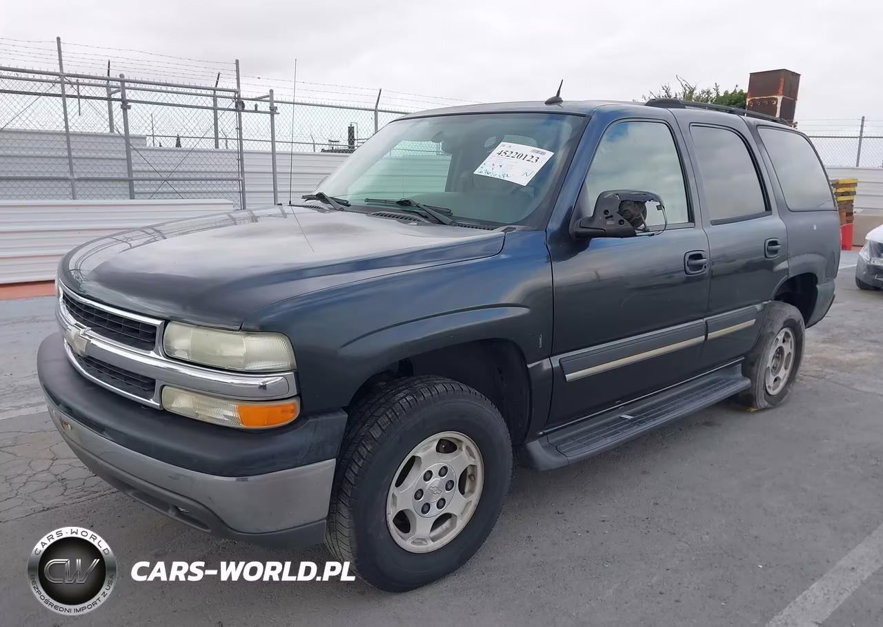 2005 Chevrolet Tahoe Ls VIN:1GNEC13V35R106186 - 2