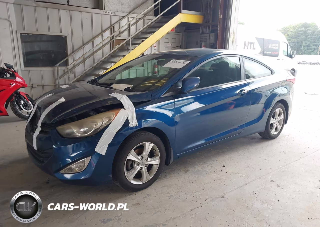 2013 Hyundai Elantra Gs VIN:KMHDH6AE7DU023213 - 2