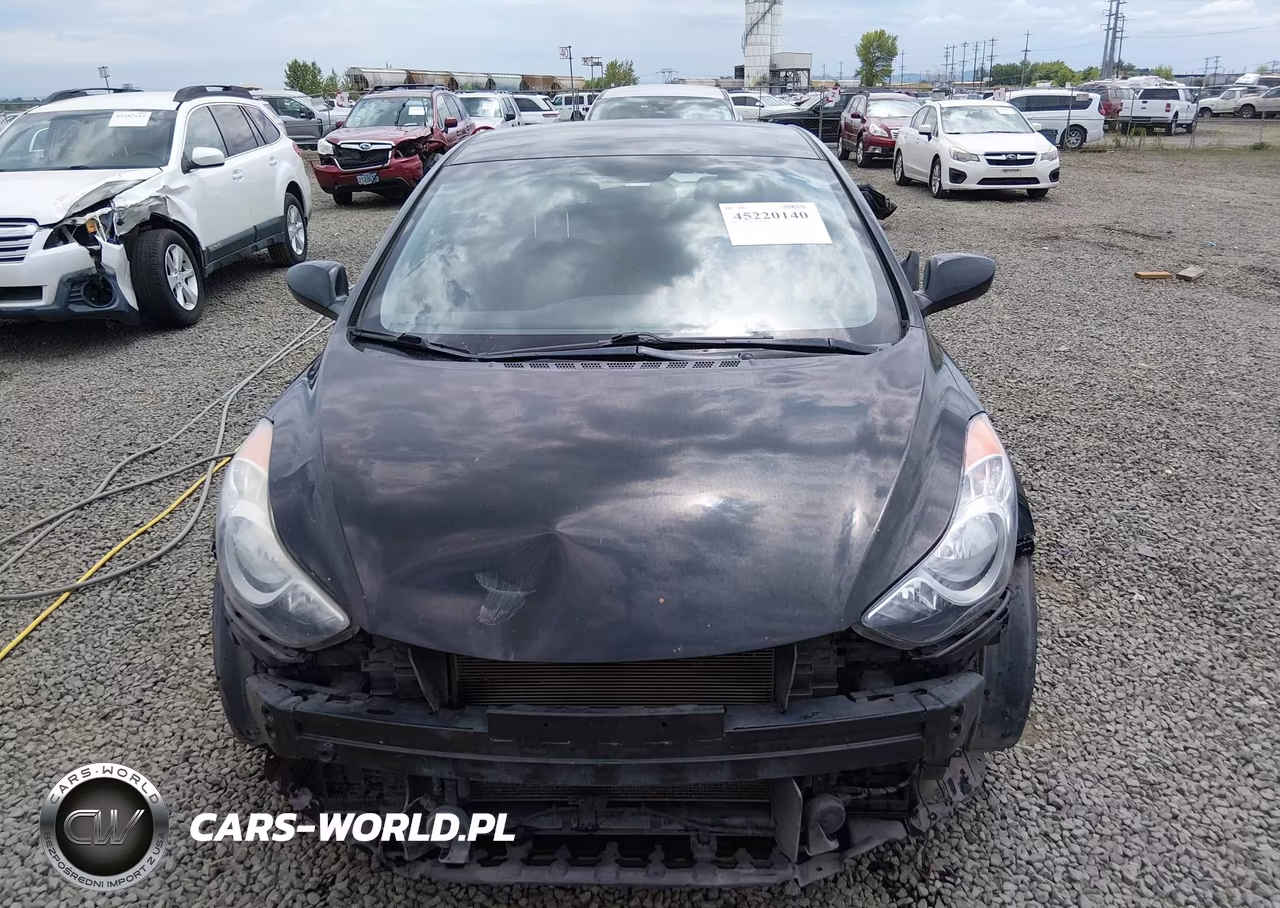 2012 Hyundai Elantra Gls (Ulsan Plant) VIN:KMHDH4AE6CU313901 - 13