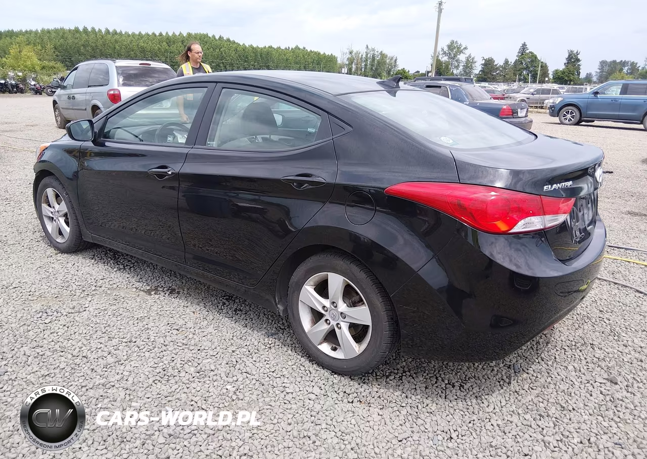 2012 Hyundai Elantra Gls (Ulsan Plant) VIN:KMHDH4AE6CU313901 - 3