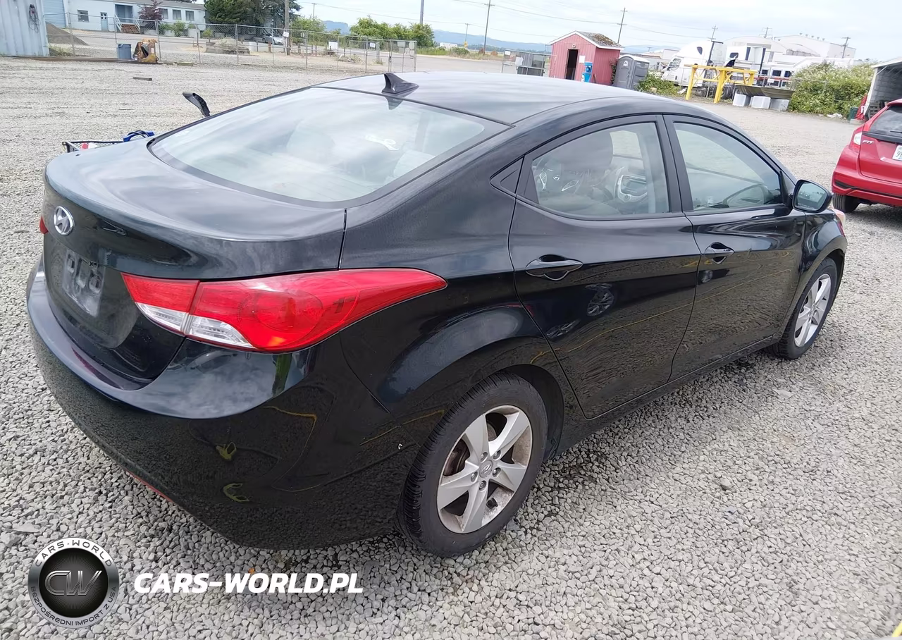 2012 Hyundai Elantra Gls (Ulsan Plant) VIN:KMHDH4AE6CU313901 - 4