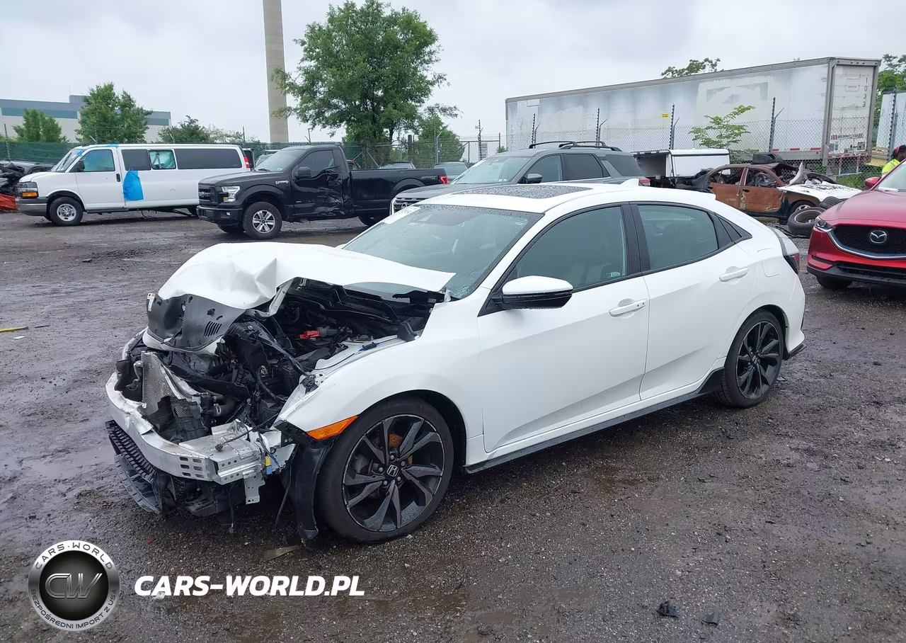 2018 Honda Civic Sport Touring VIN:SHHFK7H91JU425700 - 2
