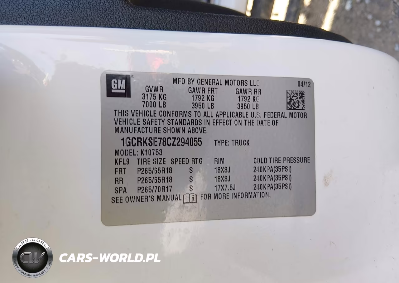 2012 Chevrolet Silverado 1500 Lt VIN:1GCRKSE78CZ294055 - 9
