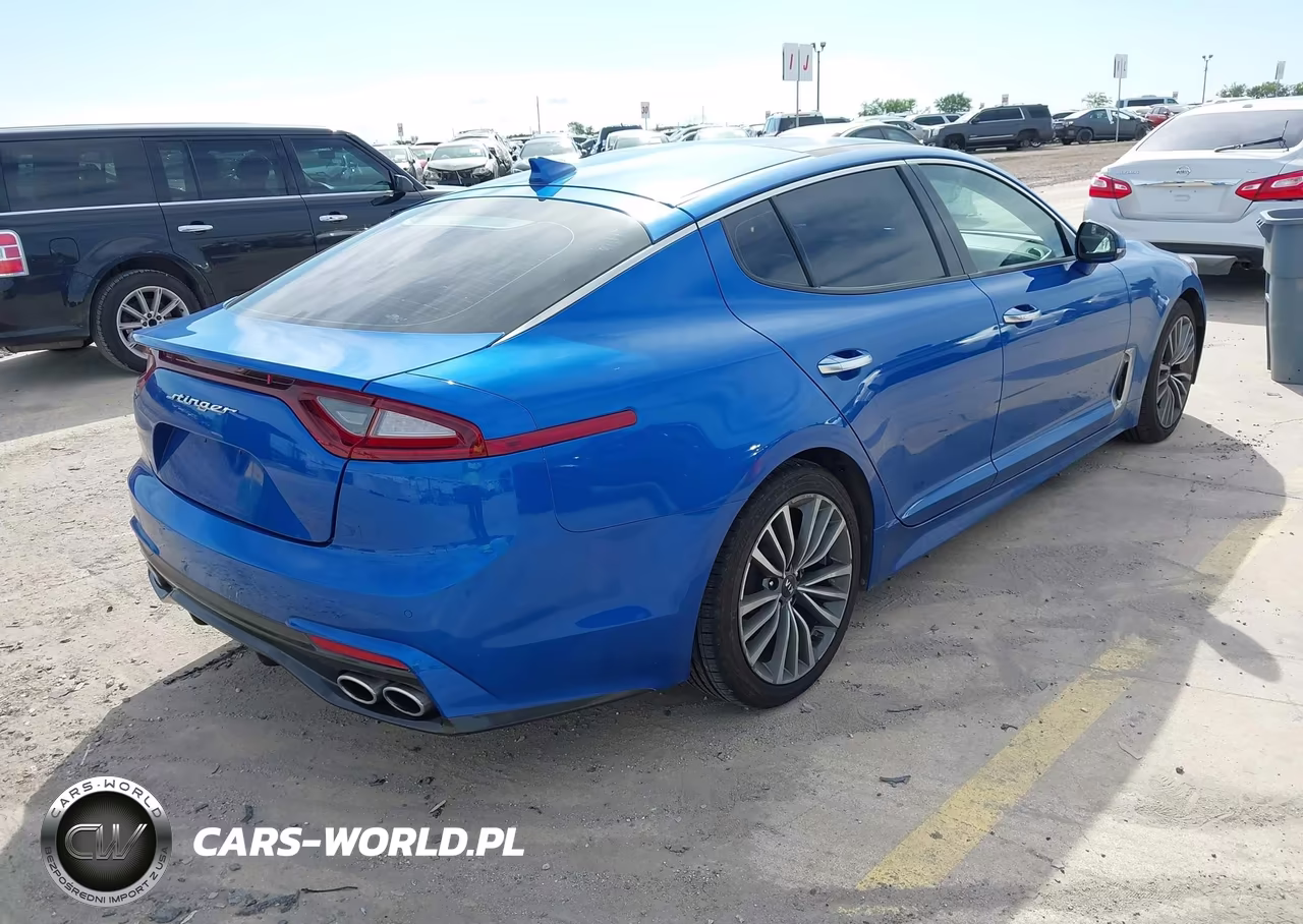 2019 Kia Stinger Premium VIN:KNAE25LA6K6047645 - 4