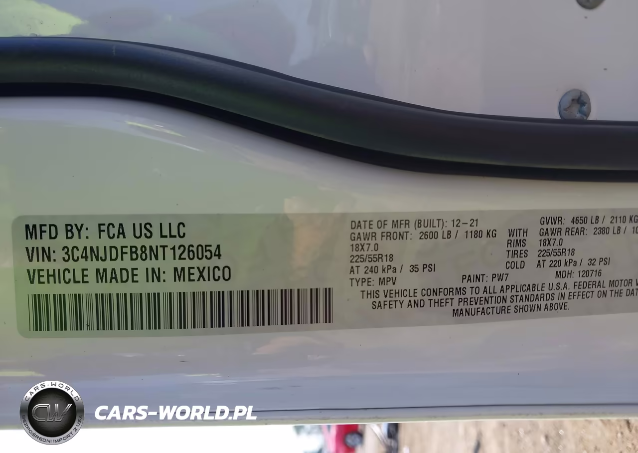 2022 Jeep Compass Latitude Lux 4X4 VIN:3C4NJDFB8NT126054 - 9