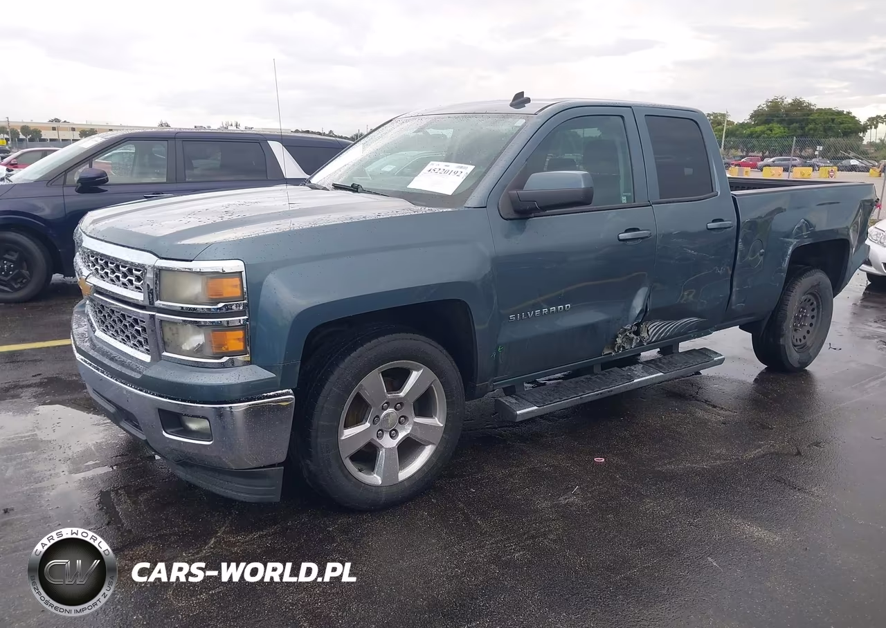2014 Chevrolet Silverado 1500 1Lt VIN:1GCRCREC7EZ350718 - 2