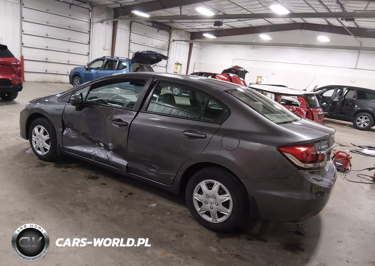 2015 Honda Civic Lx VIN:19XFB2F55FE070726 - 3