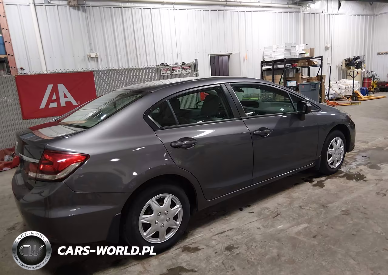 2015 Honda Civic Lx VIN:19XFB2F55FE070726 - 4