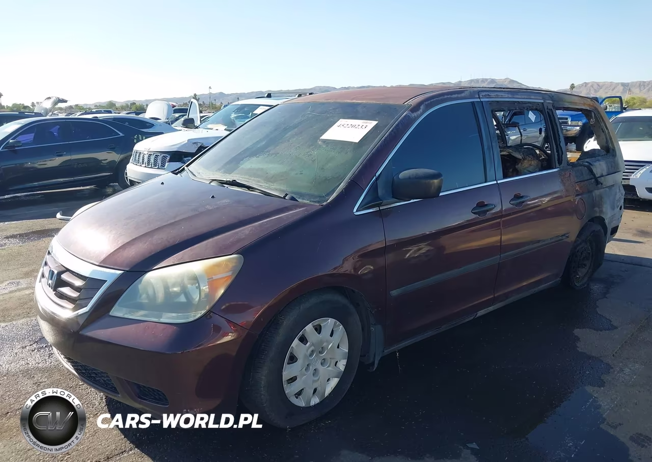 2010 Honda Odyssey Lx VIN:5FNRL3H25AB005073 - 2