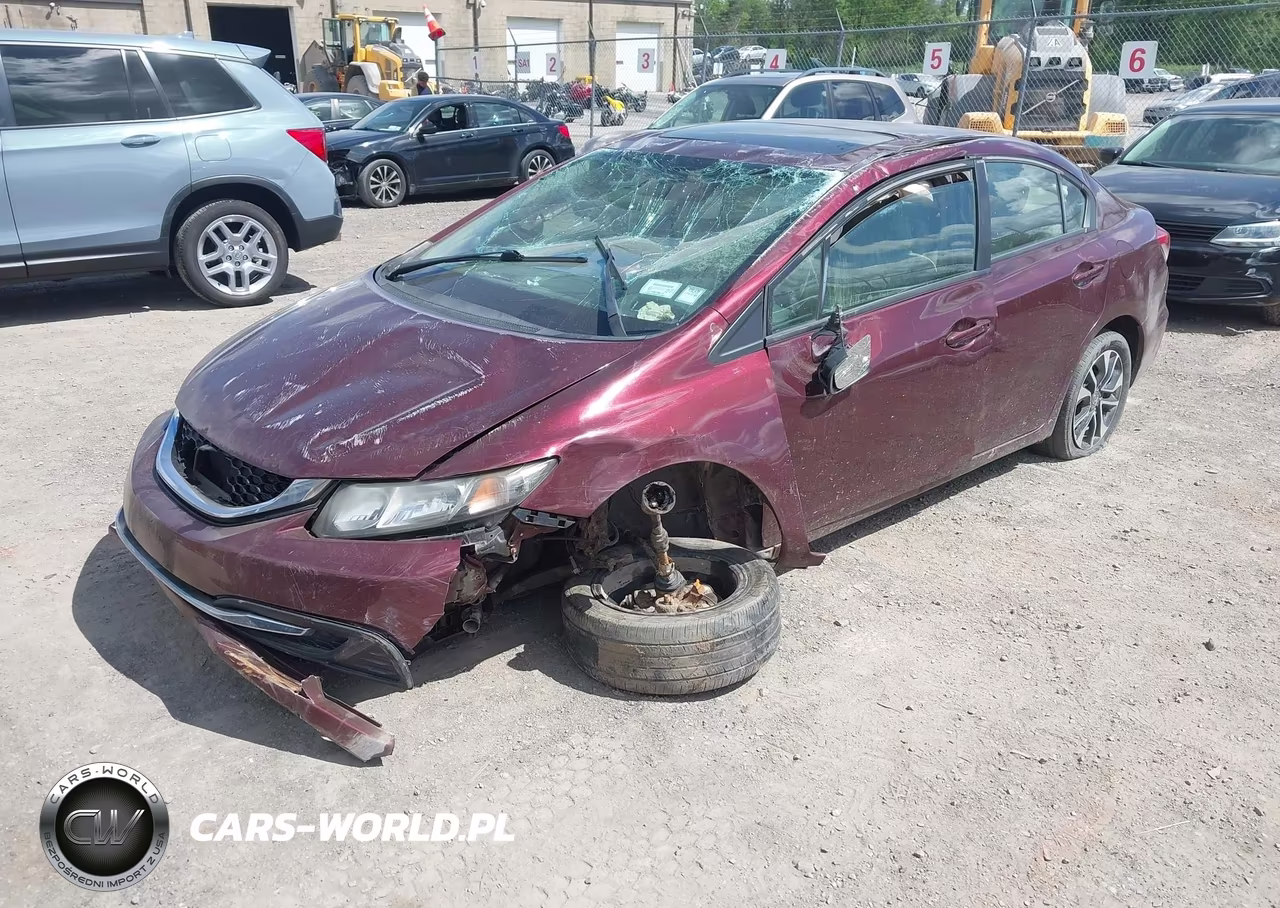 2015 Honda Civic Ex VIN:19XFB2F82FE283532 - 2