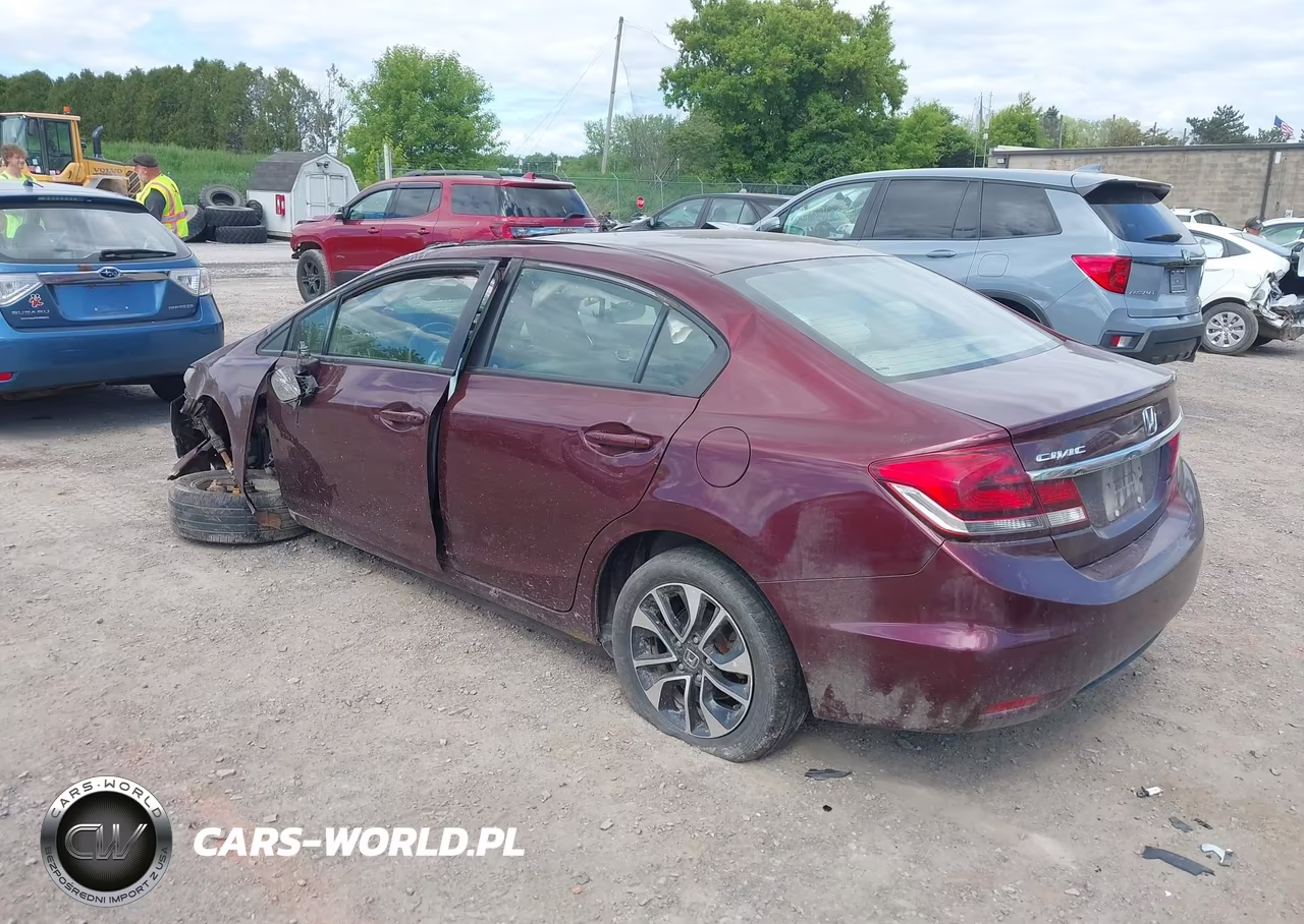 2015 Honda Civic Ex VIN:19XFB2F82FE283532 - 3