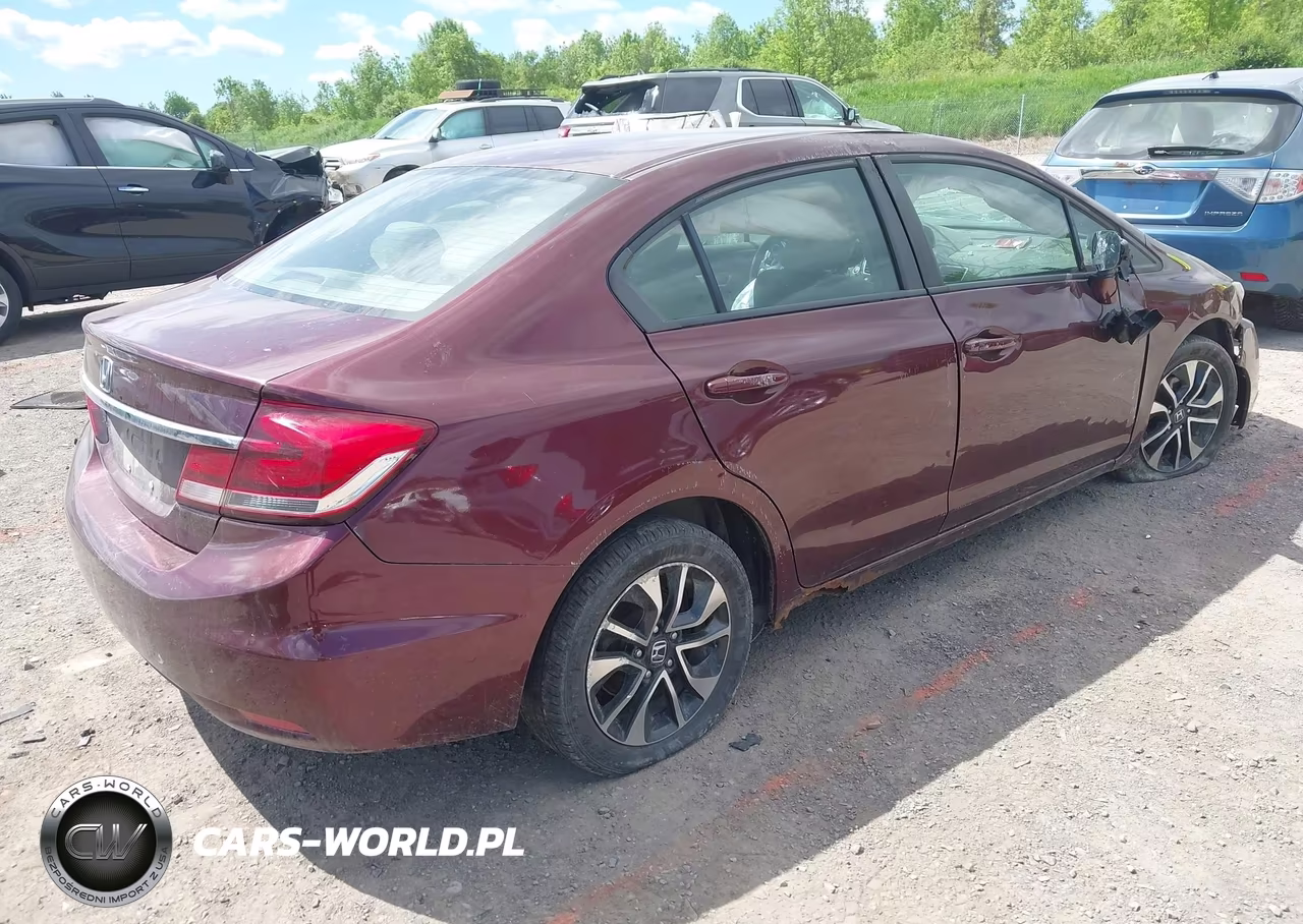 2015 Honda Civic Ex VIN:19XFB2F82FE283532 - 4