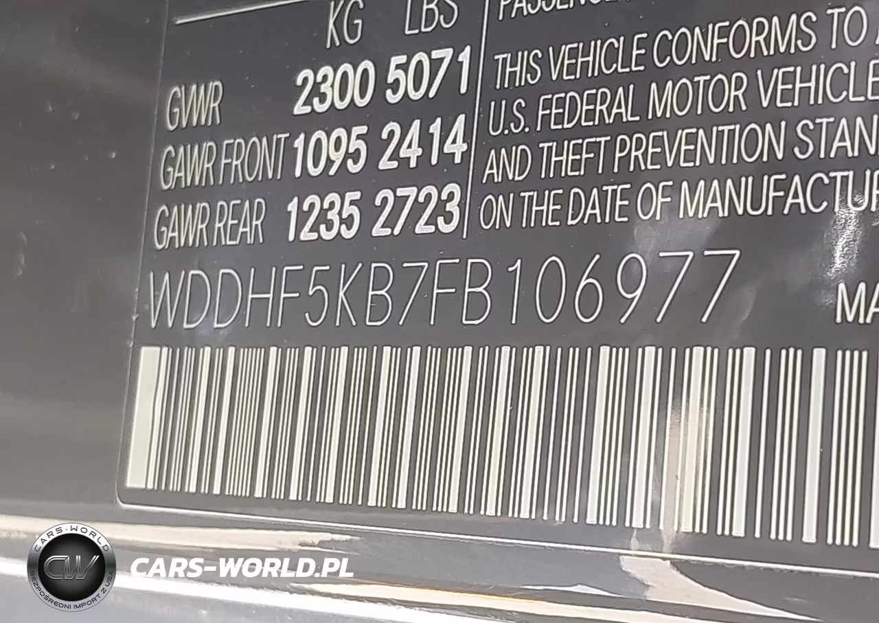 2015 Mercedes-Benz E 350 VIN:WDDHF5KB7FB106977 - 9