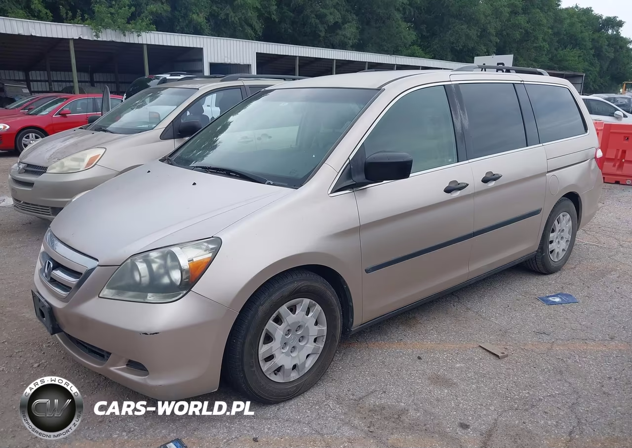 2007 Honda Odyssey Lx VIN:5FNRL38217B085822 - 2