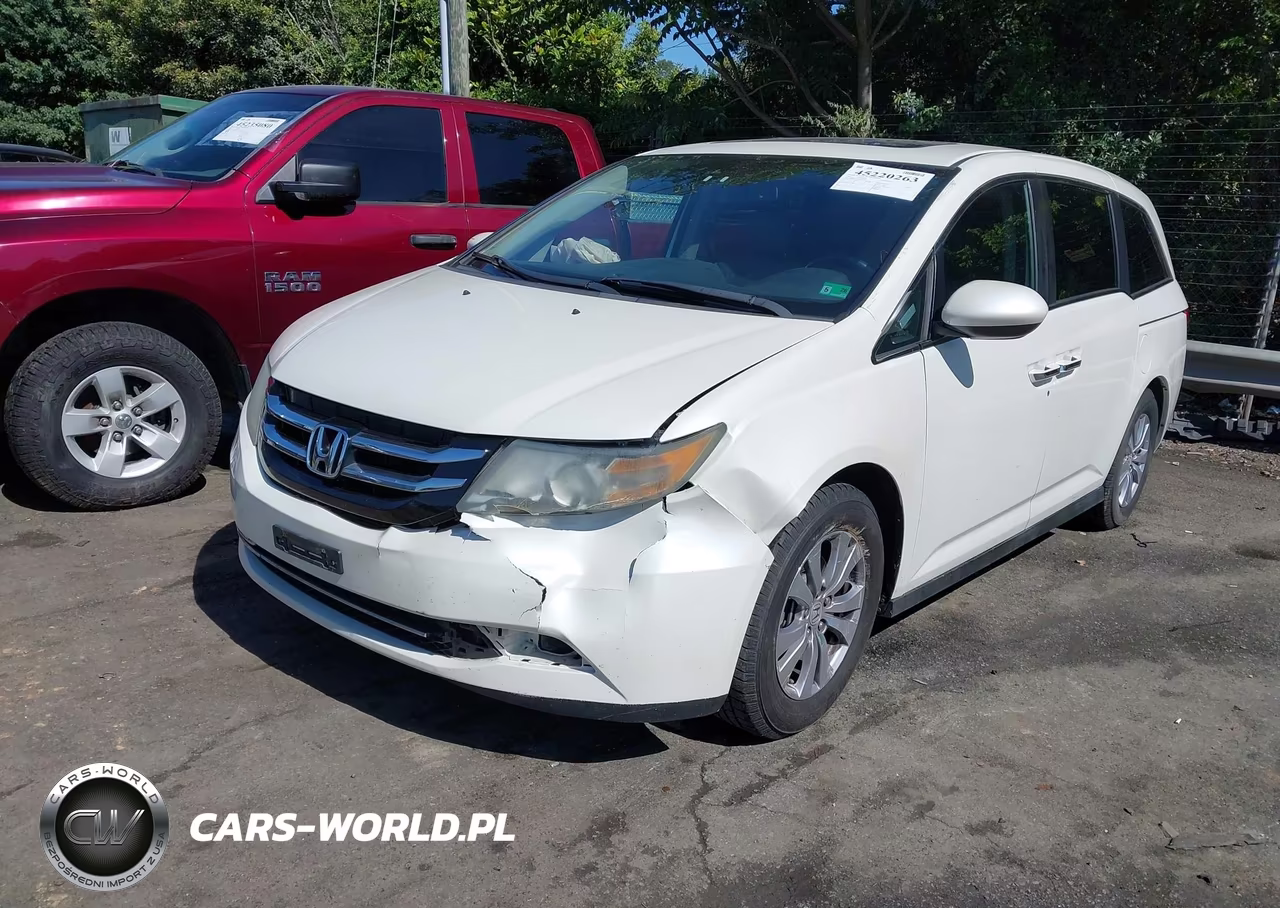 2016 Honda Odyssey Ex-L VIN:5FNRL5H61GB036070 - 2