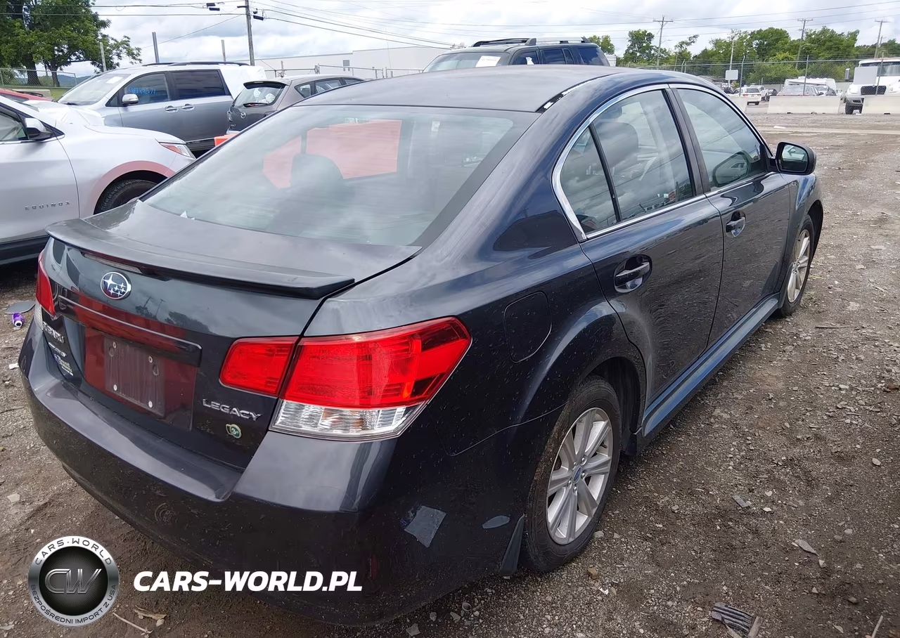 2012 Subaru Legacy 2.5I Premium VIN:4S3BMCC65C3019001 - 4