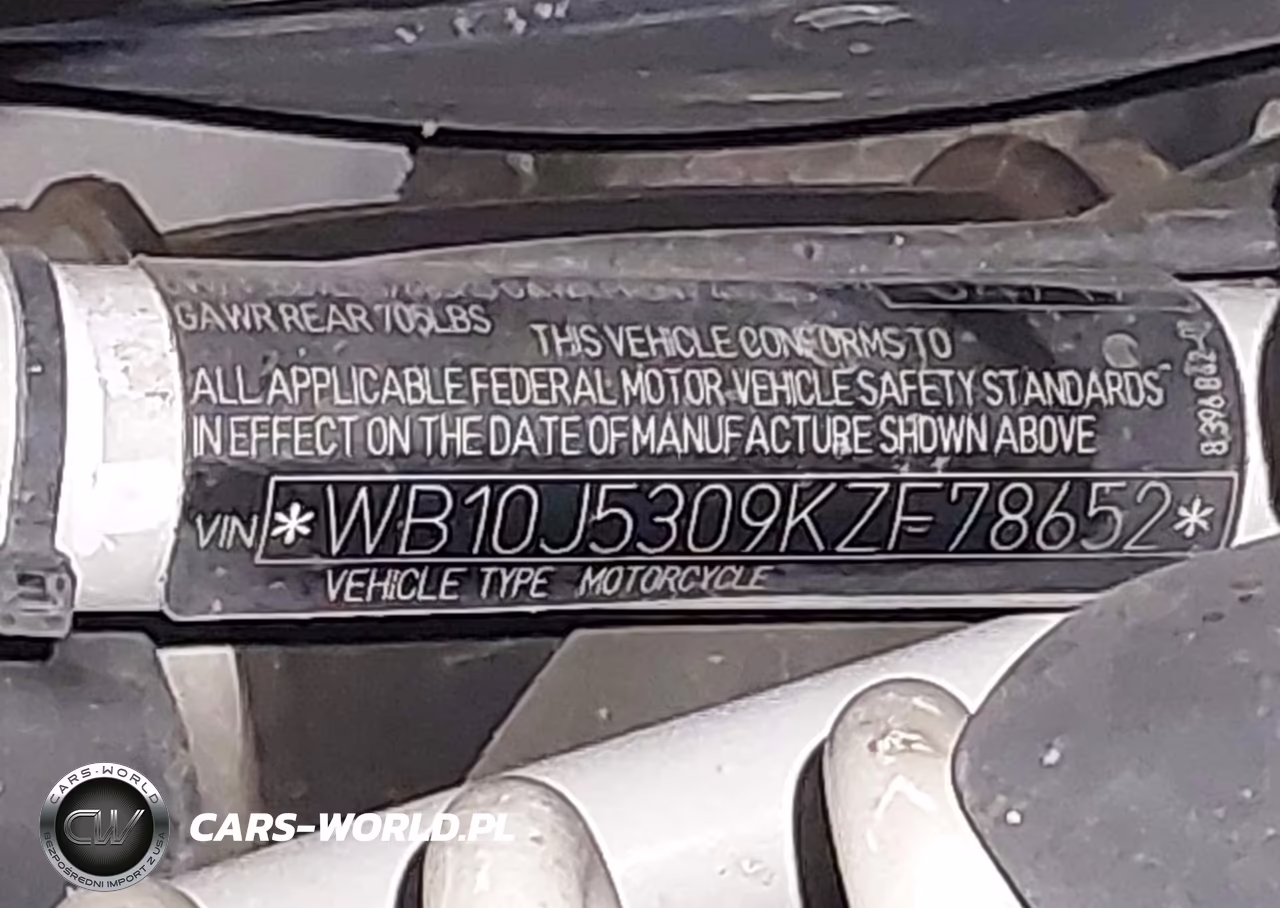 2019 BMW R 1250 Gs Adventure VIN:WB10J5309KZF78652 - 10