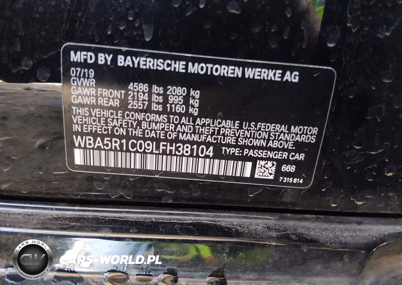 2020 BMW 330I VIN:WBA5R1C09LFH38104 - 9