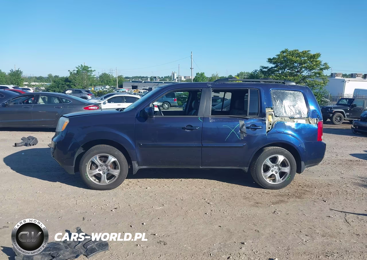 2013 Honda Pilot Ex-L VIN:5FNYF4H58DB086495 - 14