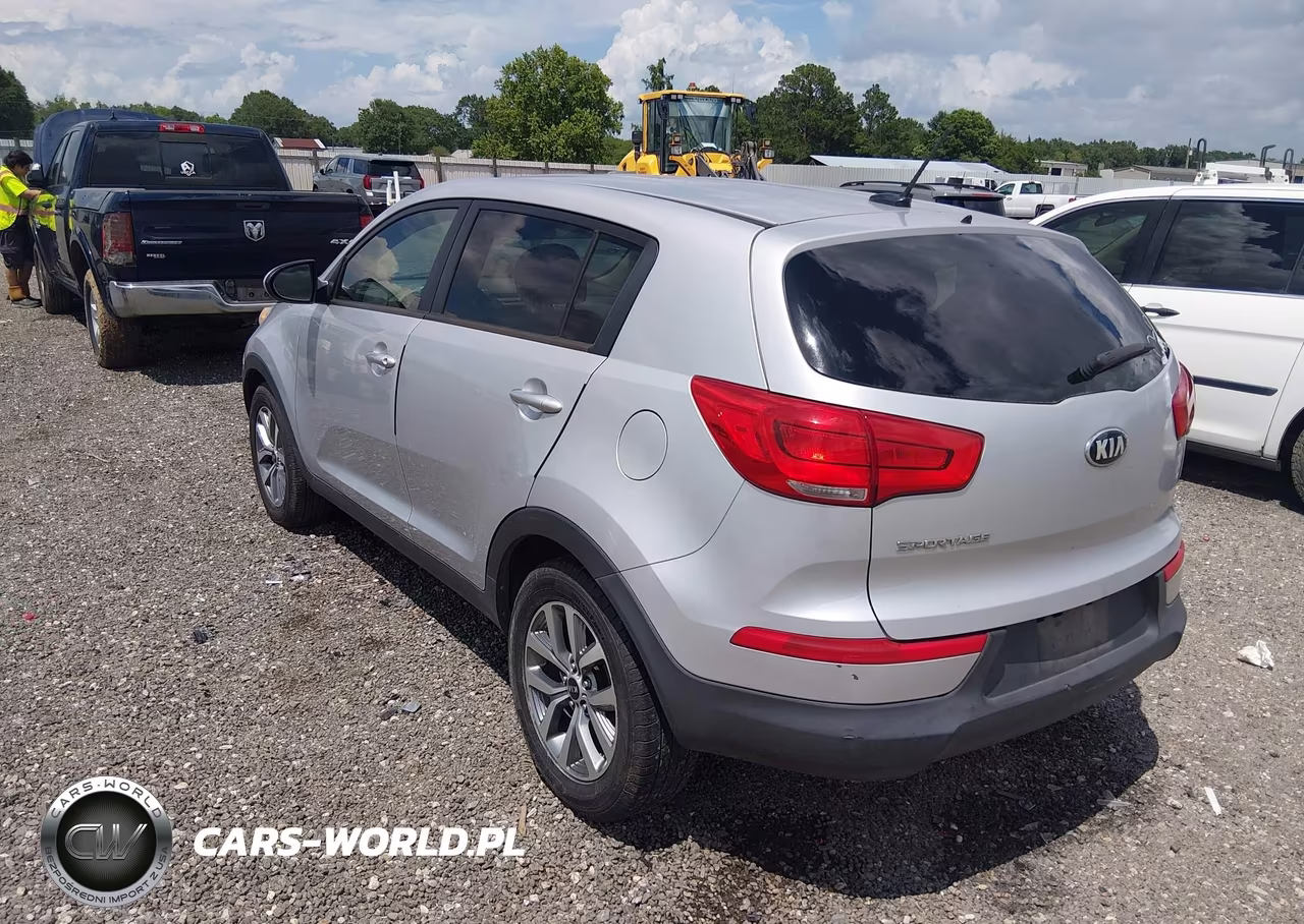 2015 Kia Sportage Lx VIN:KNDPB3ACXF7721414 - 3