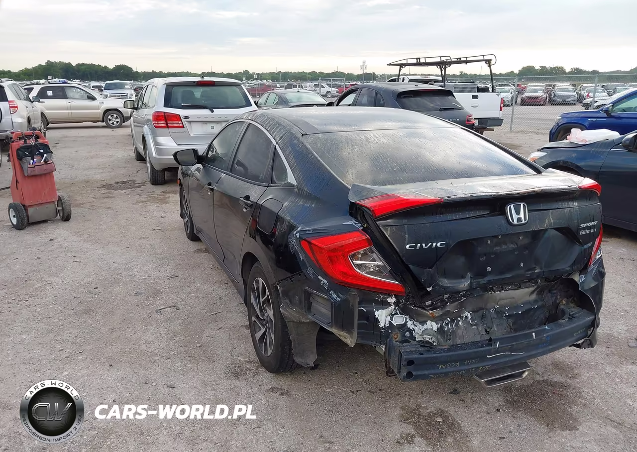 2019 Honda Civic Sport VIN:19XFC2F8XKE006151 - 3