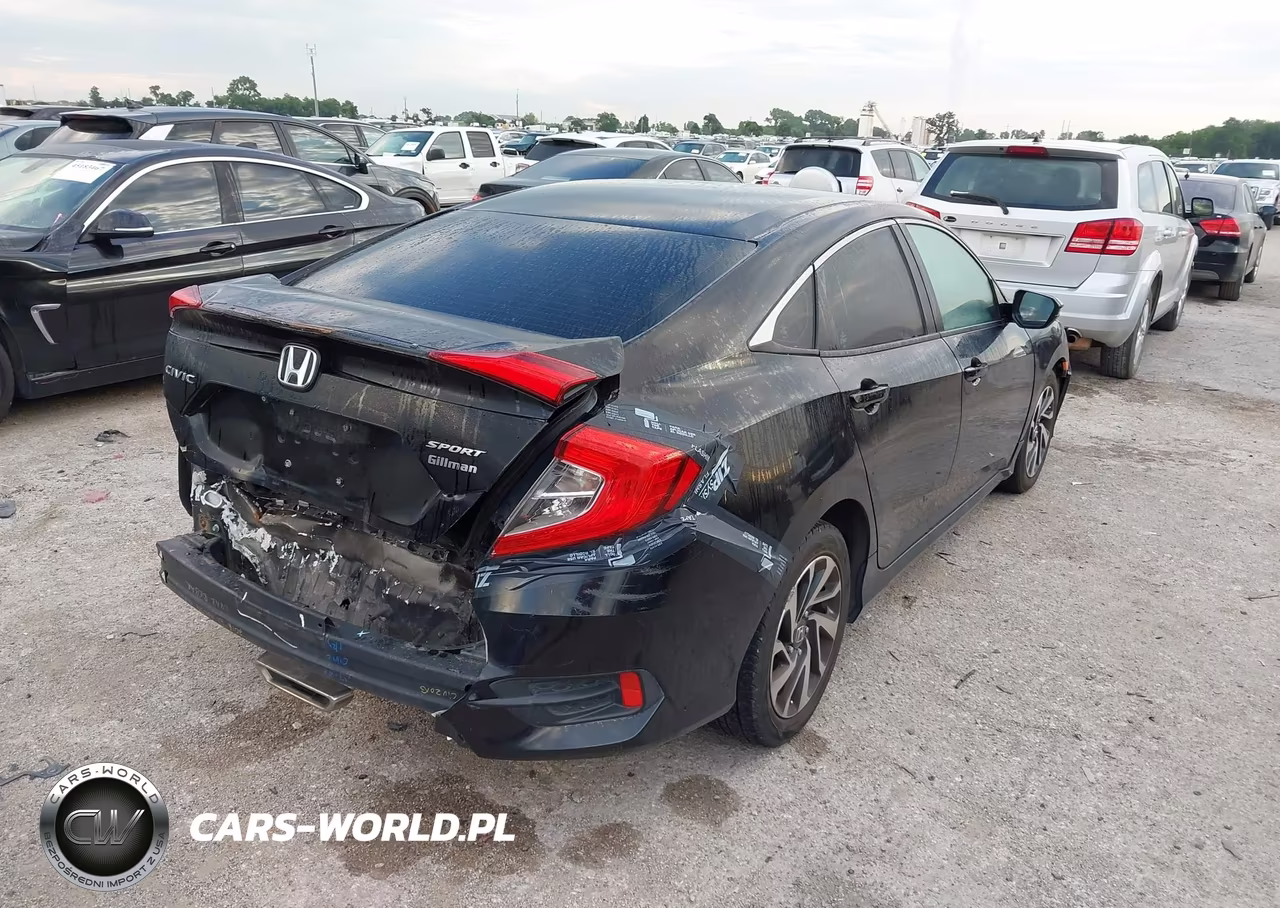 2019 Honda Civic Sport VIN:19XFC2F8XKE006151 - 4