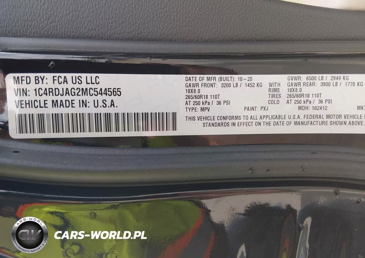 2021 Dodge Durango Sxt Plus Awd VIN:1C4RDJAG2MC544565 - 9