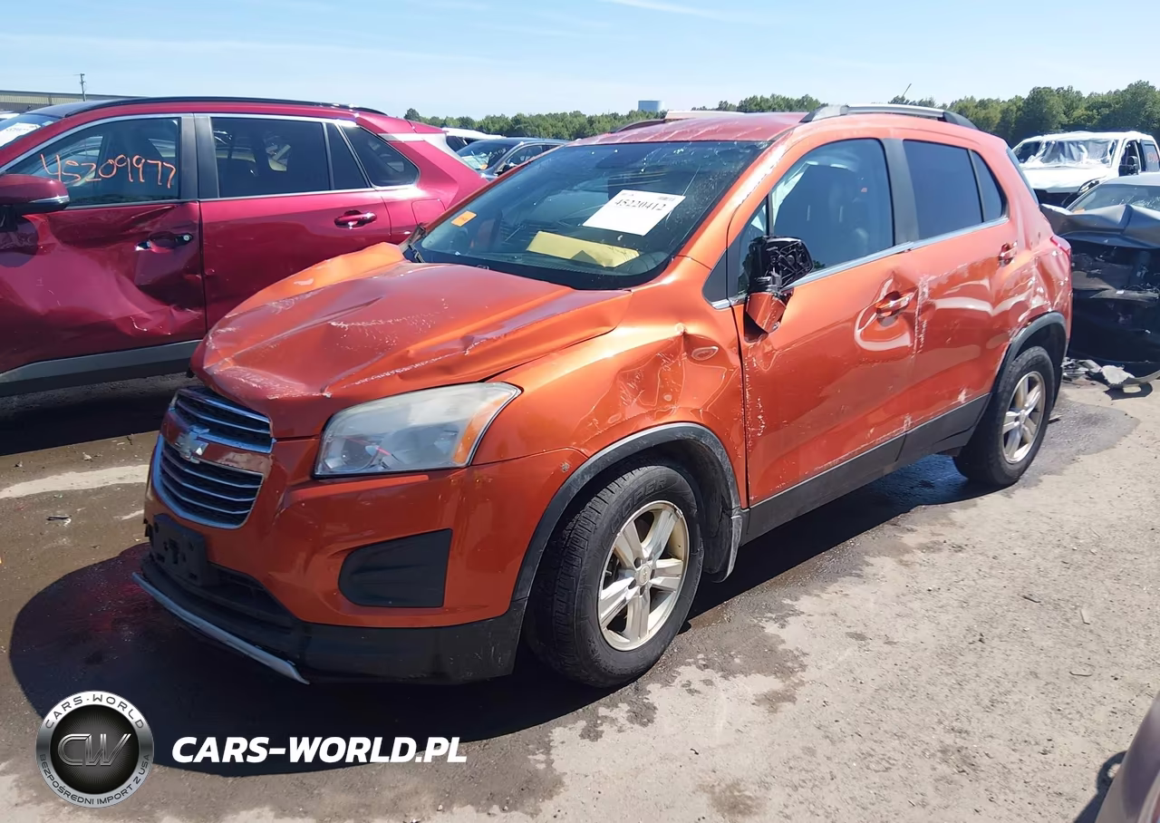 2015 Chevrolet Trax Lt VIN:KL7CJRSB2FB092347 - 2