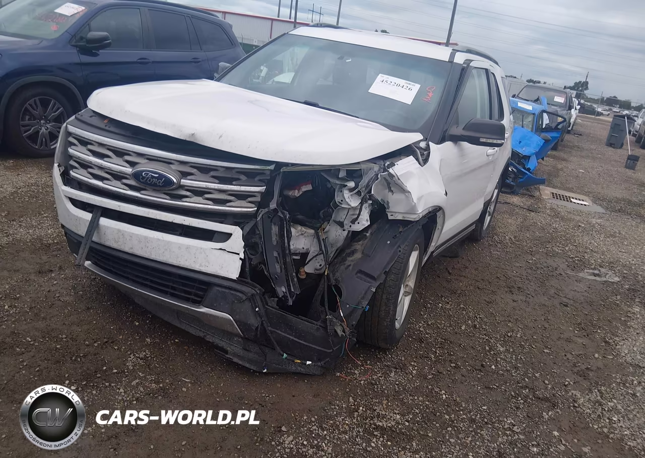 2018 Ford Explorer Xlt VIN:1FM5K7D83JGA76602 - 2
