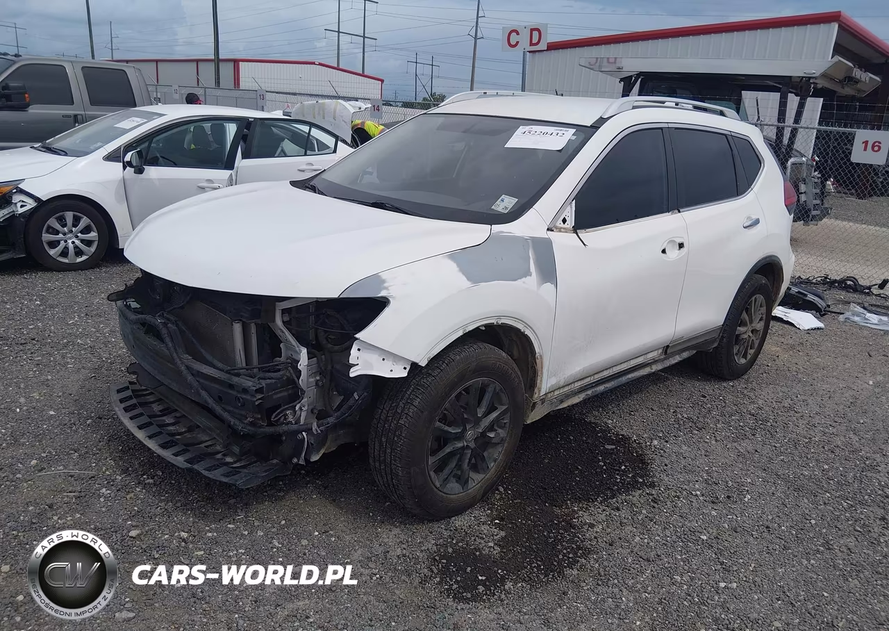 2017 Nissan Rogue Sv VIN:KNMAT2MT8HP516203 - 2
