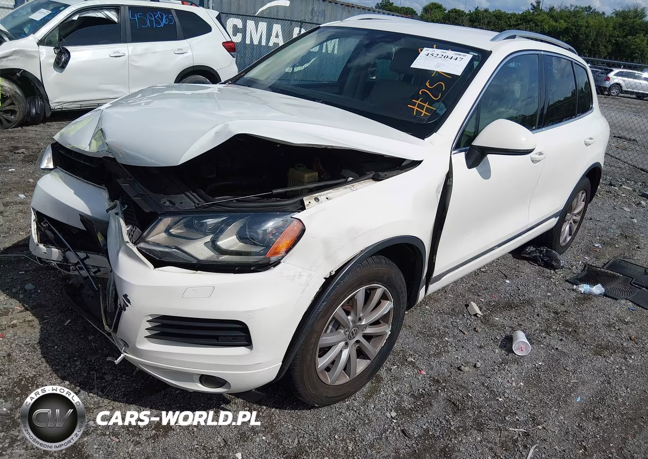 2012 Volkswagen Touareg Vr6 Sport VIN:WVGFF9BP4CD002575 - 2