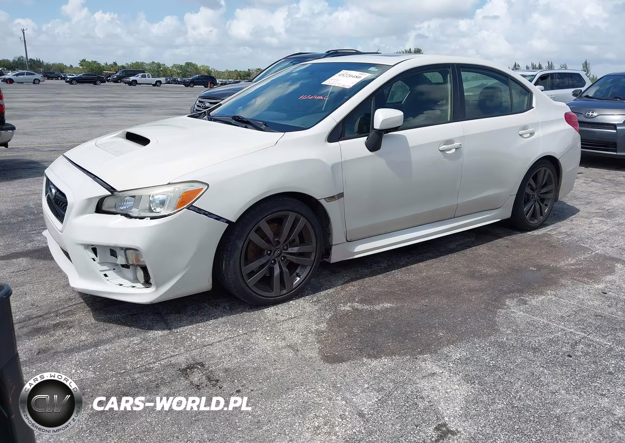 2016 Subaru Wrx Premium VIN:JF1VA1E60G9822797 - 2