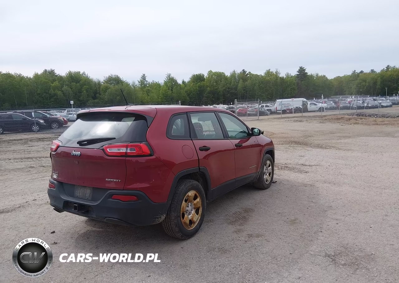 2015 Jeep Cherokee Sport VIN:1C4PJMAB4FW756004 - 4