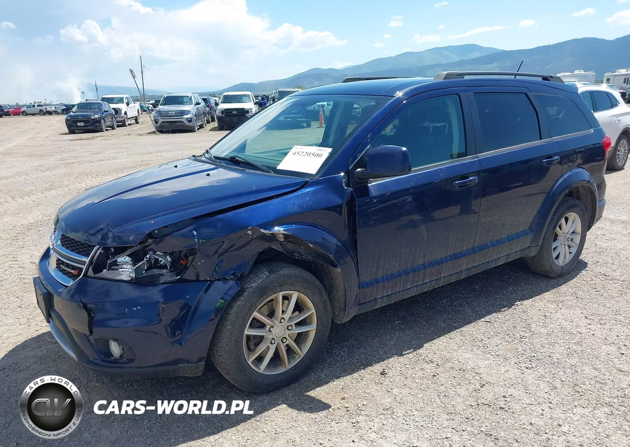 2017 Dodge Journey Sxt Awd VIN:3C4PDDBG8HT512494 - 2