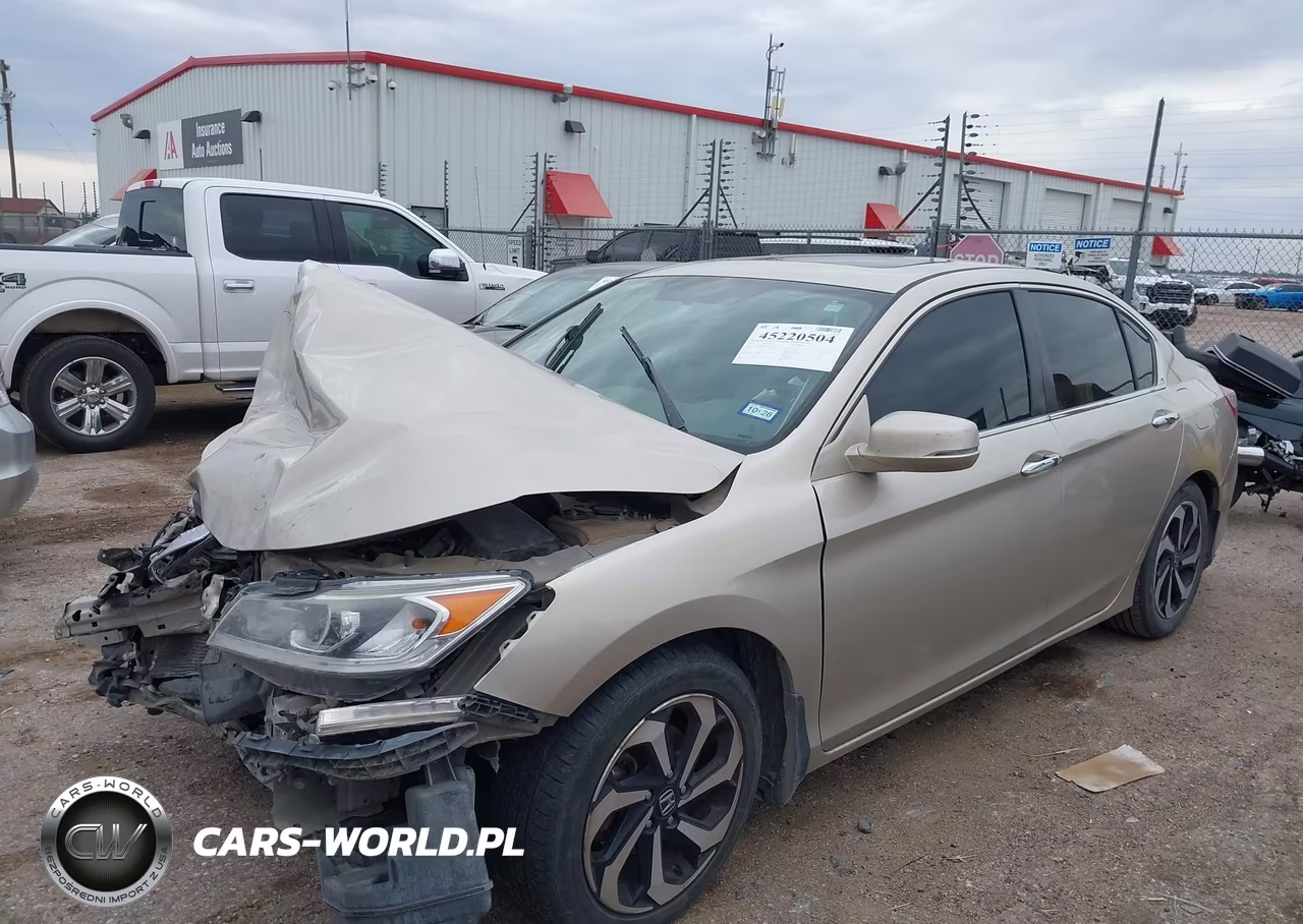 2016 Honda Accord Ex-L VIN:1HGCR2F87GA021350 - 2