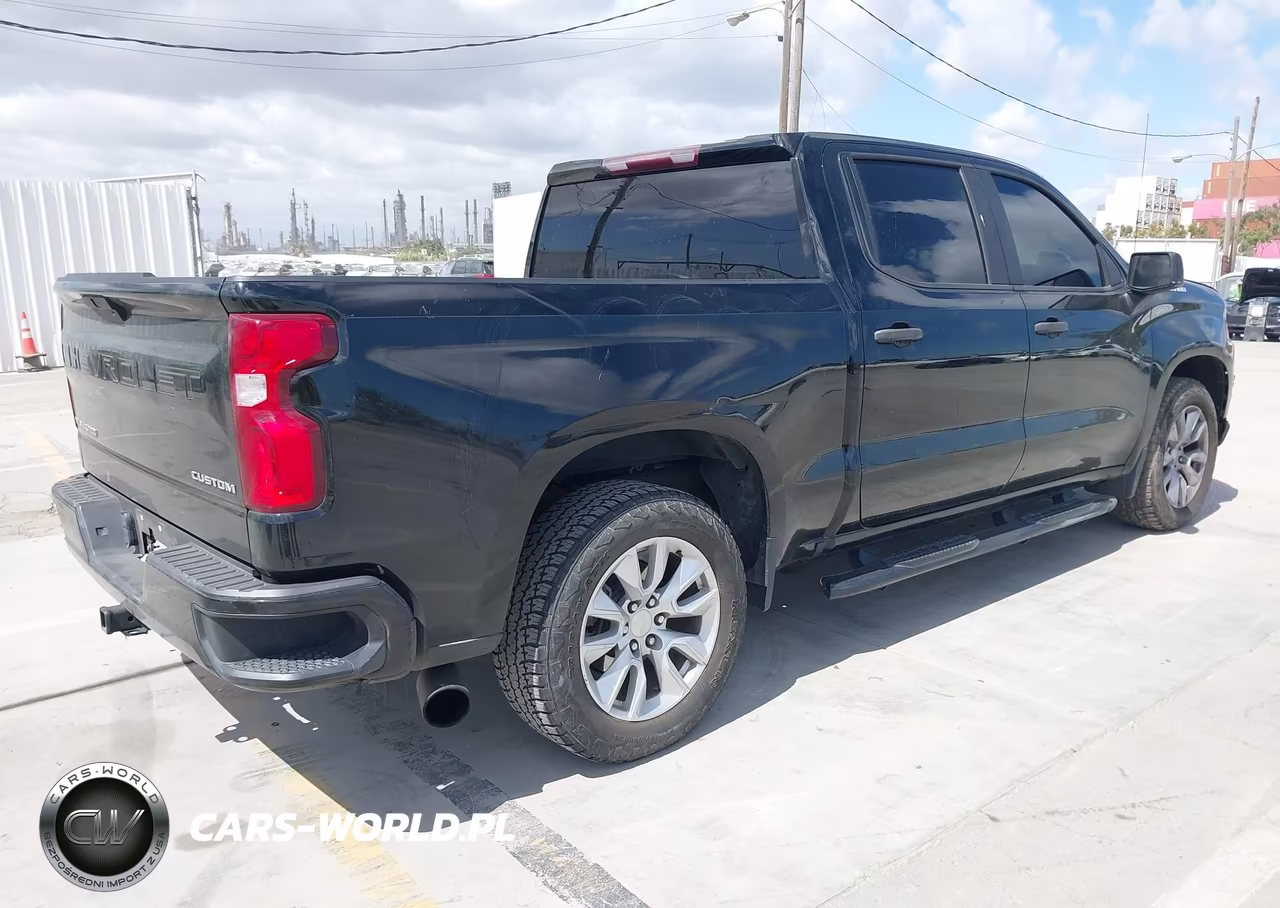 2020 Chevrolet Silverado 1500 2Wd Short Bed Custom VIN:1GCPWBEK6LZ240513 - 4