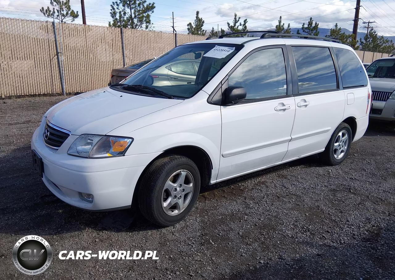 2001 Mazda Mpv Dx-Es-Lx VIN:JM3LW28Y210185484 - 2