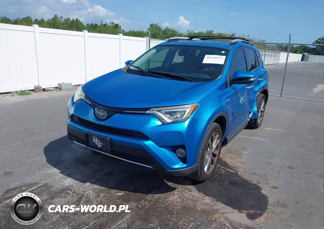 2016 Toyota Rav4 Hybrid Limited VIN:JTMDJREV9GD032553 - 2