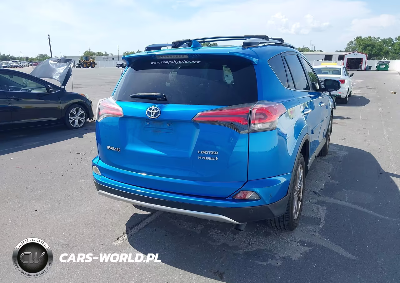 2016 Toyota Rav4 Hybrid Limited VIN:JTMDJREV9GD032553 - 4