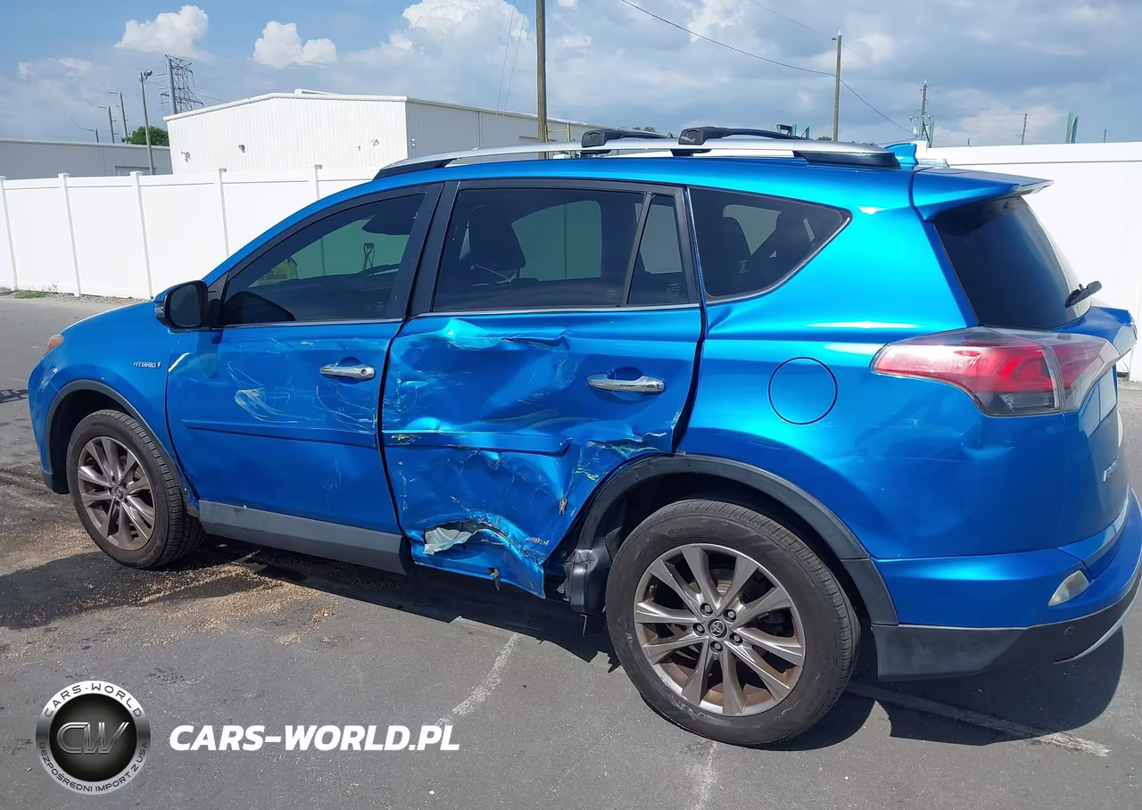 2016 Toyota Rav4 Hybrid Limited VIN:JTMDJREV9GD032553 - 6