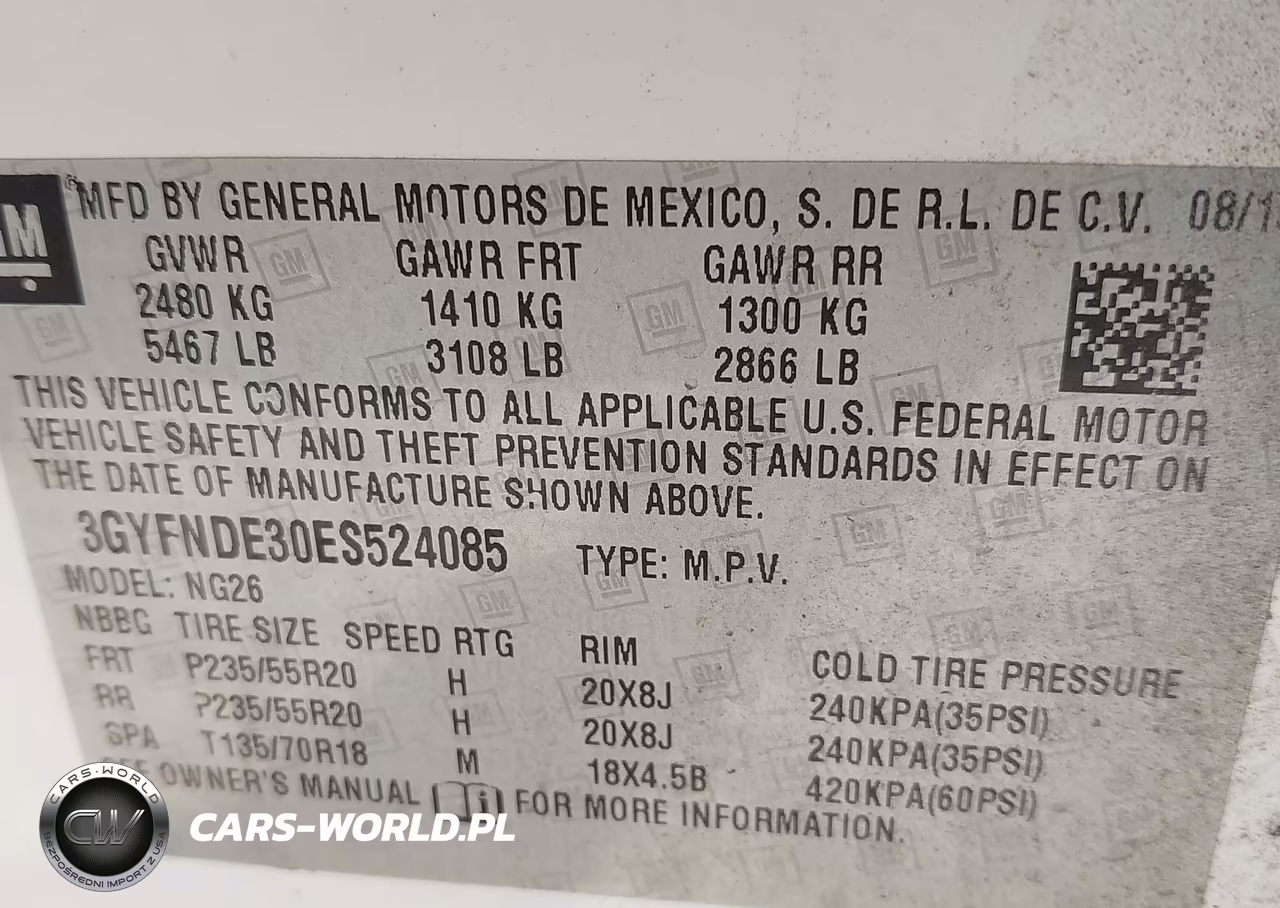 2014 Cadillac Srx Premium Collection VIN:3GYFNDE30ES524085 - 9