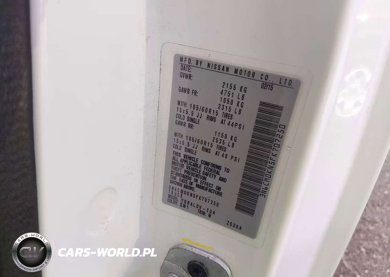 2015 Nissan Nv200 S-Sv VIN:3N6CM0KN5FK707250 - 9