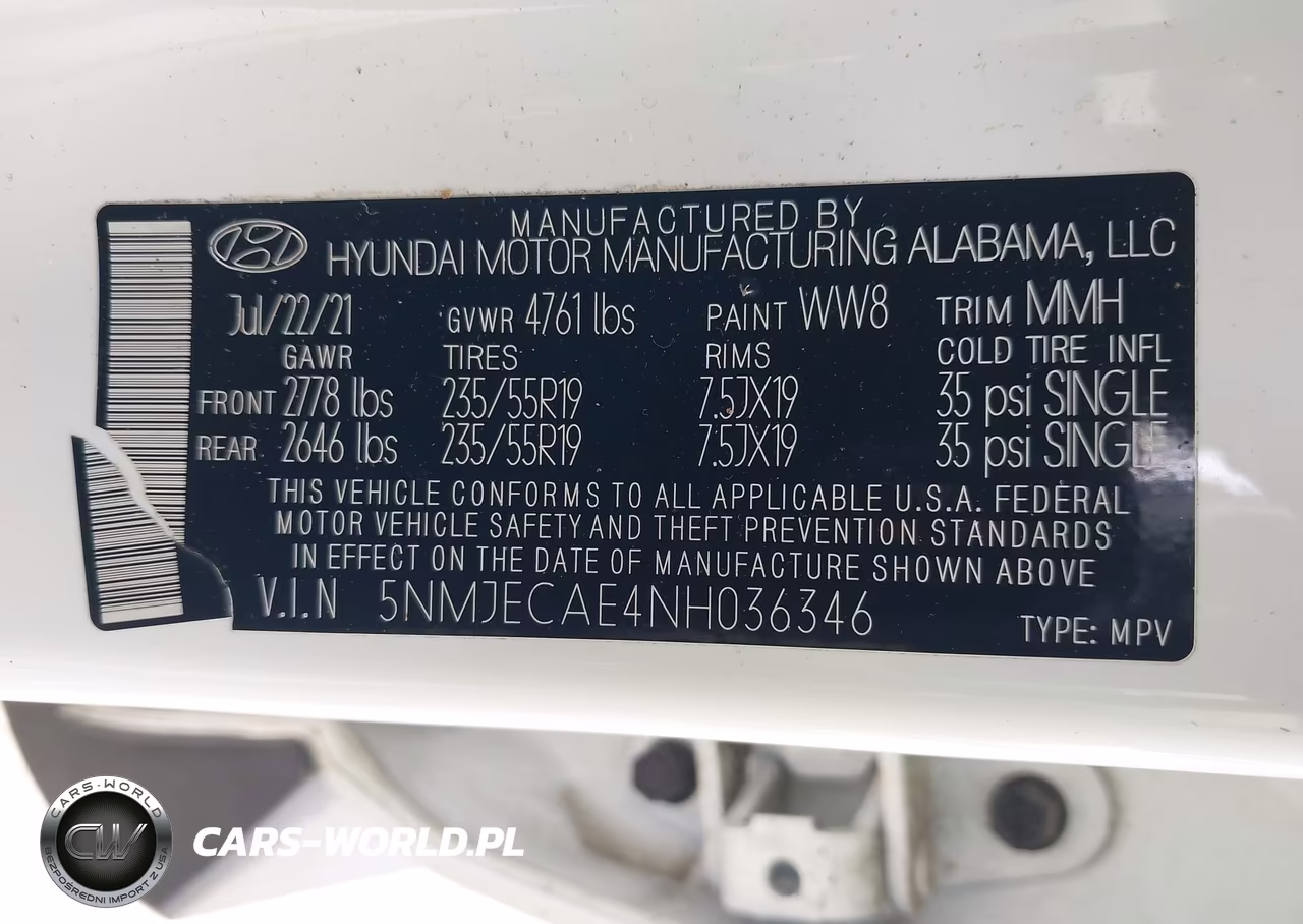 2022 Hyundai Tucson Limited VIN:5NMJECAE4NH036346 - 9