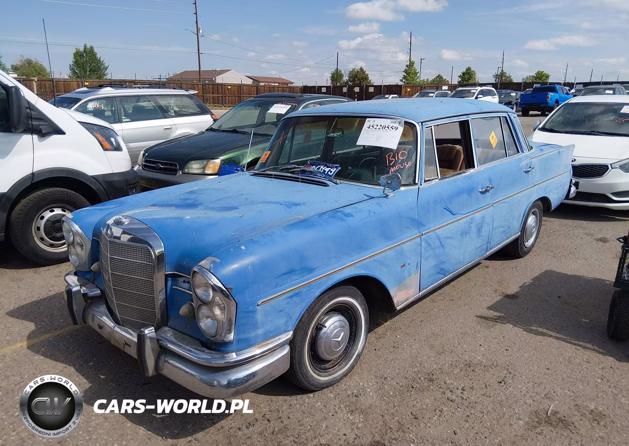 1963 Mercedes-Benz 220 VIN:220S068522 - 2