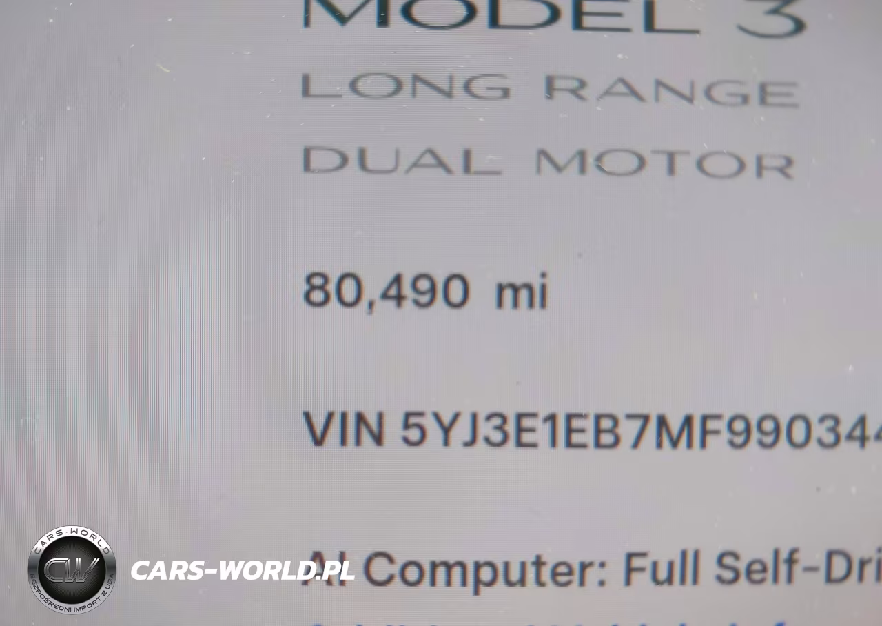 2021 Tesla Model 3 Long Range VIN:5YJ3E1EB7MF990344 - 14